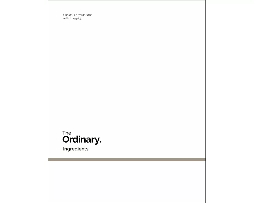 The Ordinary