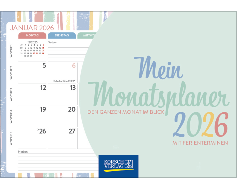 Mein Monatsplaner 2026