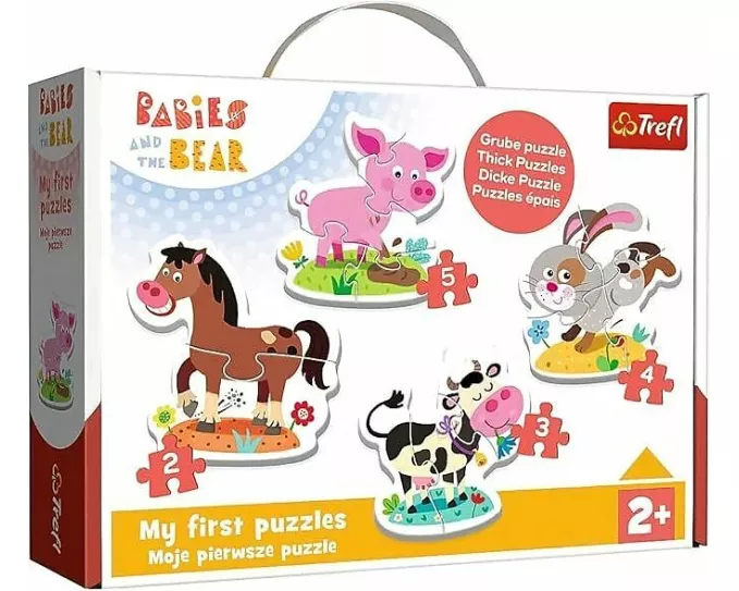 Baby Puzzle - Babies & Bear Farmtiere