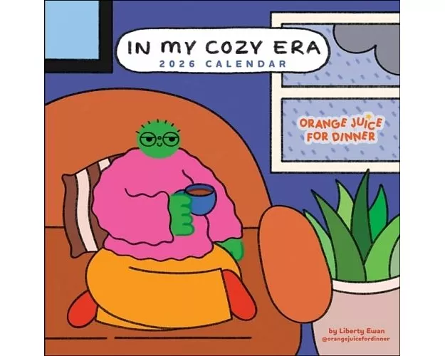 In My Cozy Era 2026 Wall Calendar