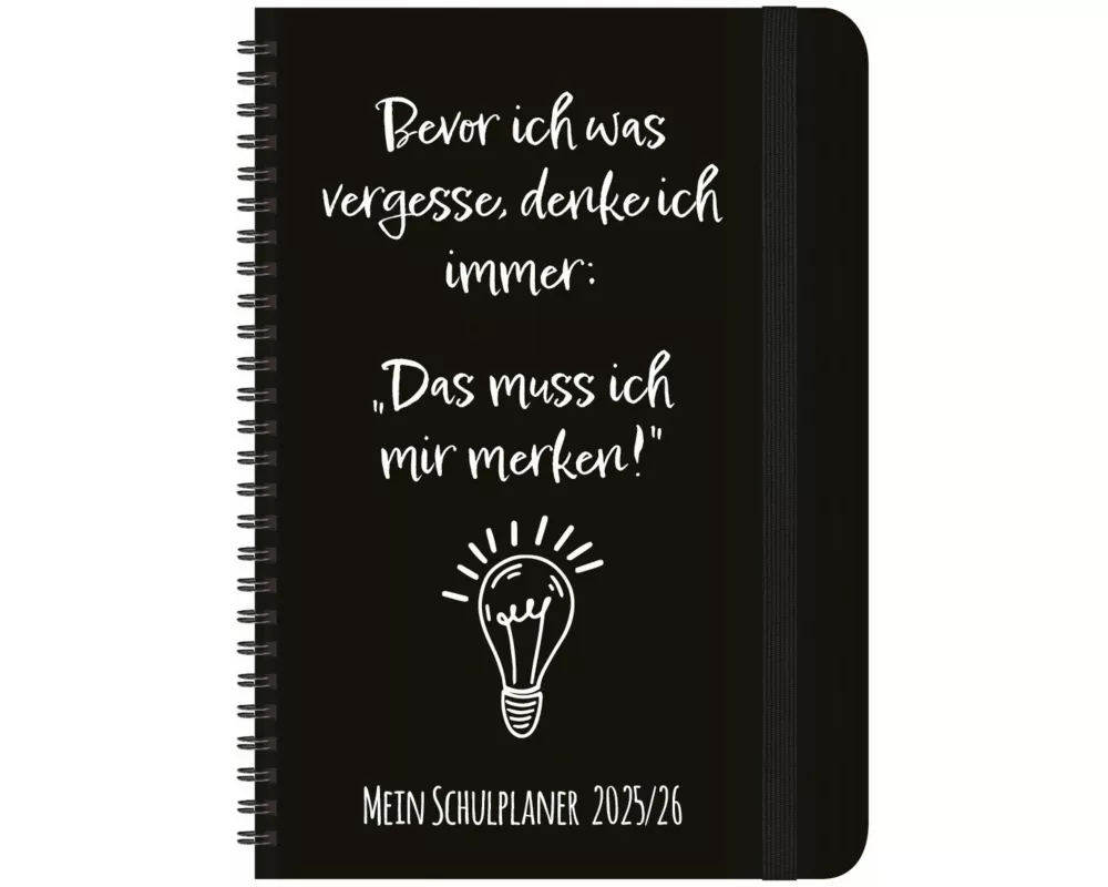 Schülerkalender Merk ich mir 2025/2026