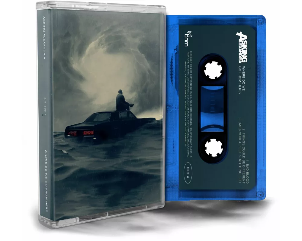 Where Do We Go From Here? (Translucent blue Cass.)