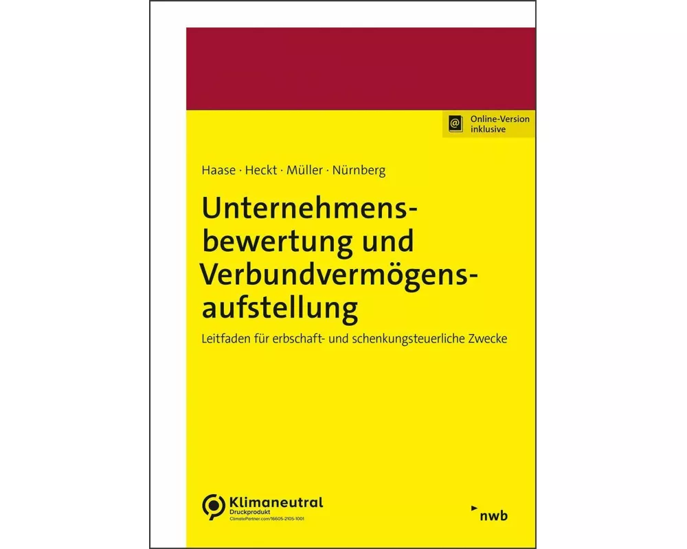 Unternehmensbewertung und Verbundvermögensaufstellung