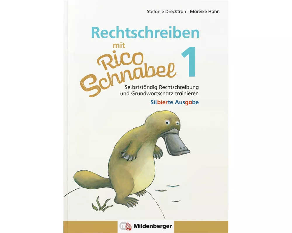 Rechtschreiben mit Rico Schnabel, Klasse 1 - silbierte Ausgabe