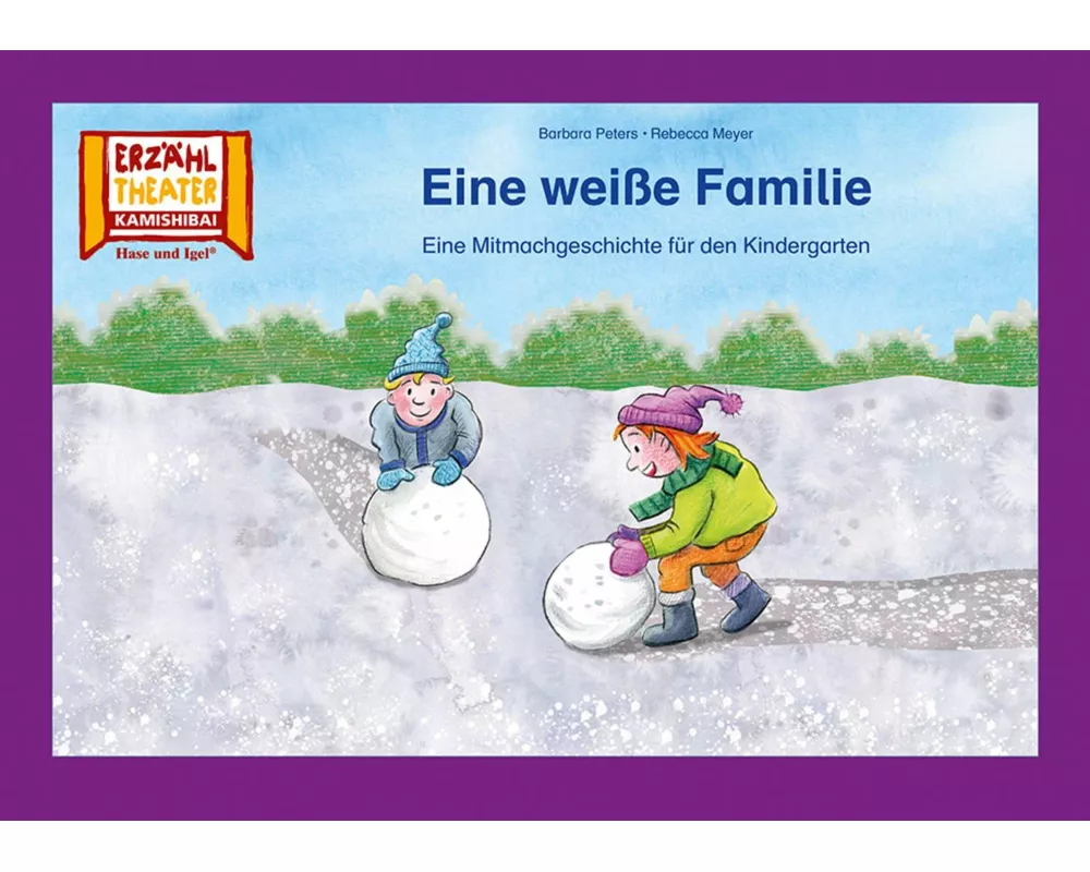 Eine weiße Familie / Kamishibai Bildkarten