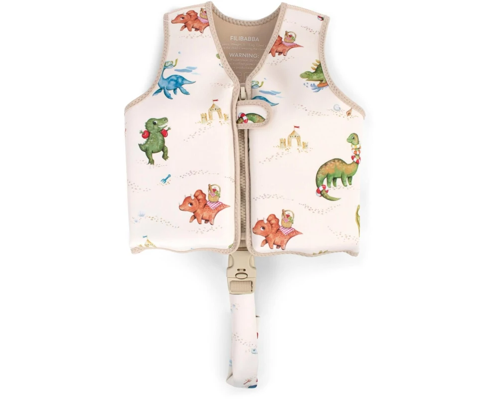 Filibabba Schwimmweste 5-6 Jahre Dino Beach