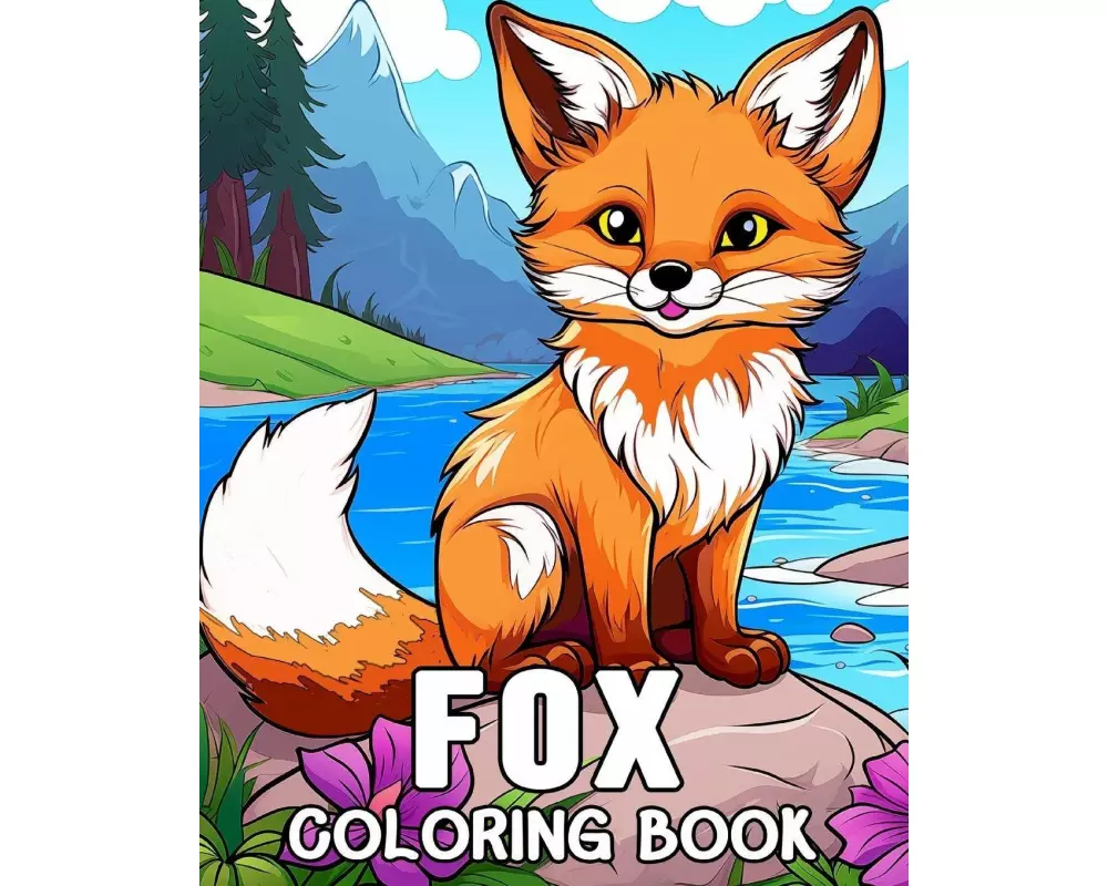 Fox Coloring Book
