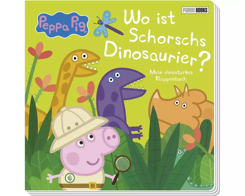 Peppa Pig: Wo ist Schorschs Dinosaurier? - Mein dinostarkes Klappenbuch