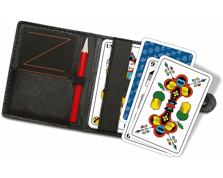 Jasskarten im Mini-Etui