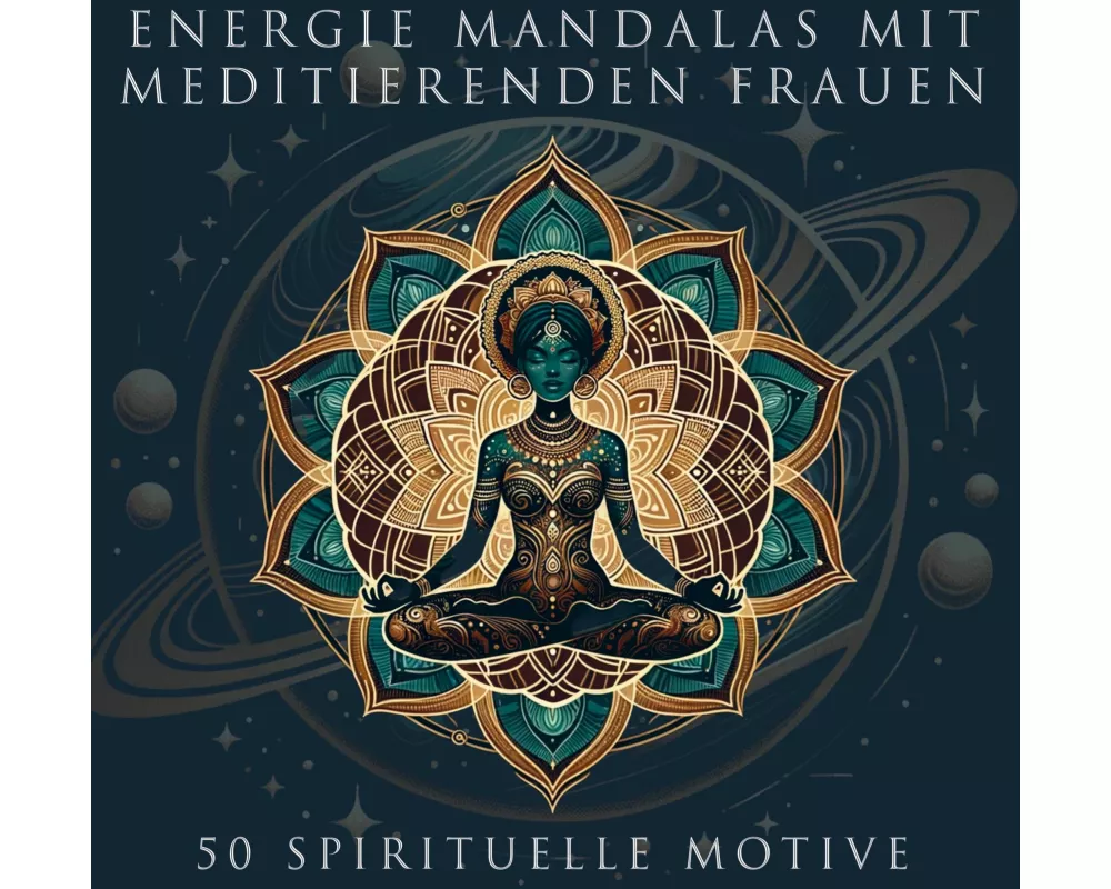 Energie Mandalas mit meditierenden Frauen