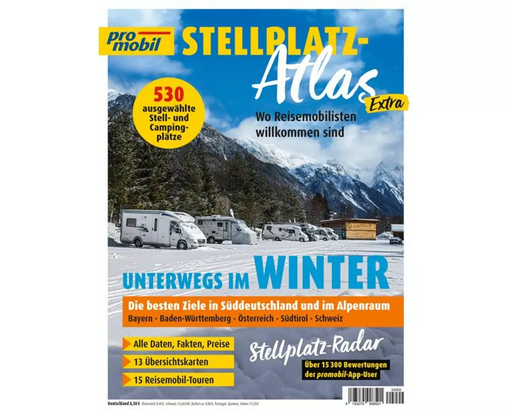 pro mobil Stellplatz-Atlas 02/2024