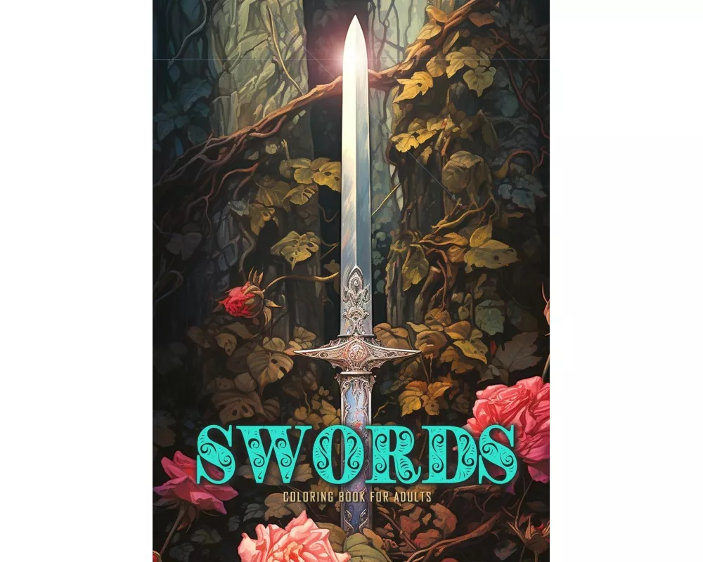 Swords Coloring Book for Adults