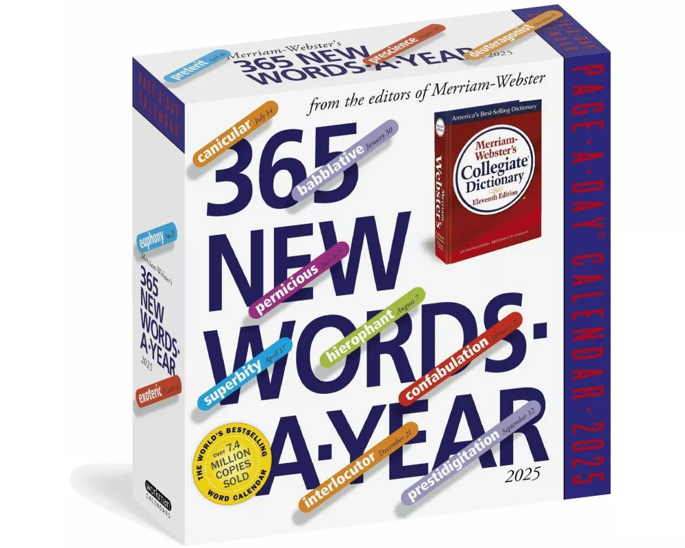 365 New Words-A-Year Page-A-Day Calendar 2025