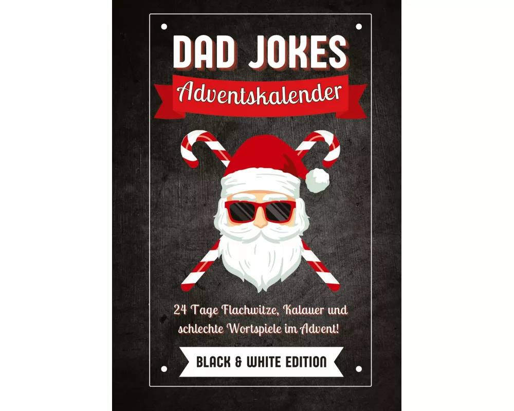 Dad Jokes Adventskalender Black & White Edition