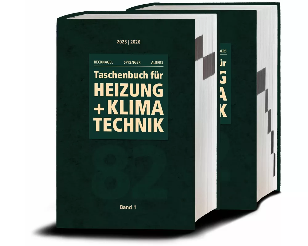 Recknagel - Taschenbuch für Heizung und Klimatechnik 82. Ausgabe 2025/2026 - Basisversion