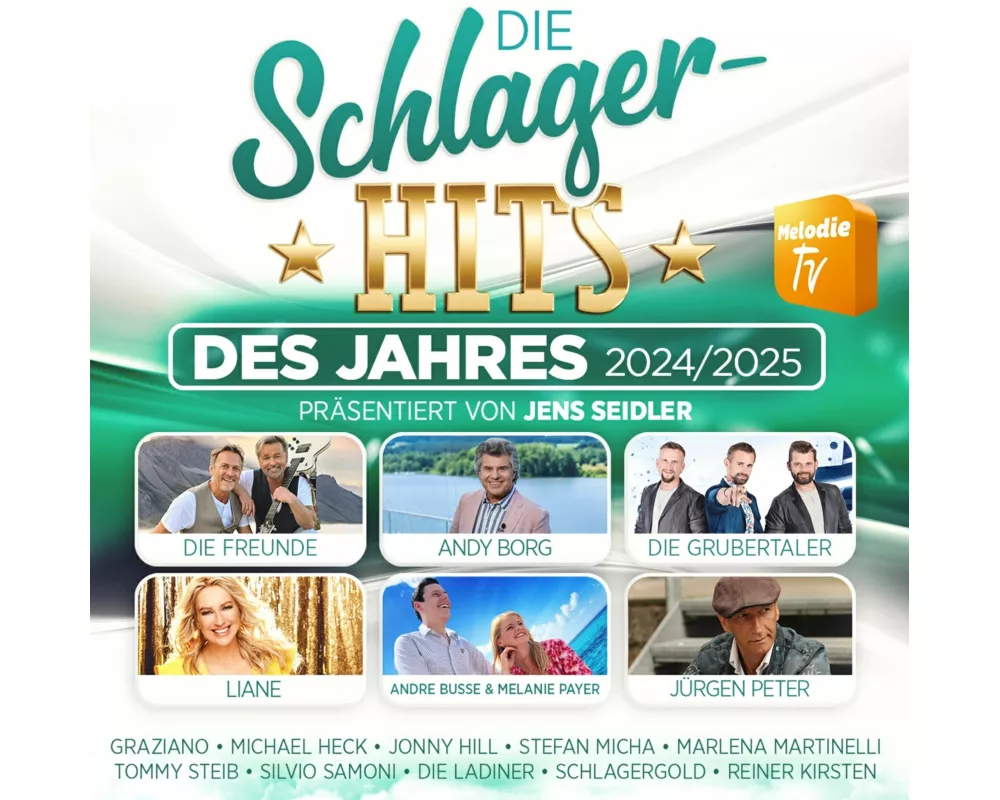 Die Schlager-Hits des Jahres 2024/2025 präsentiert