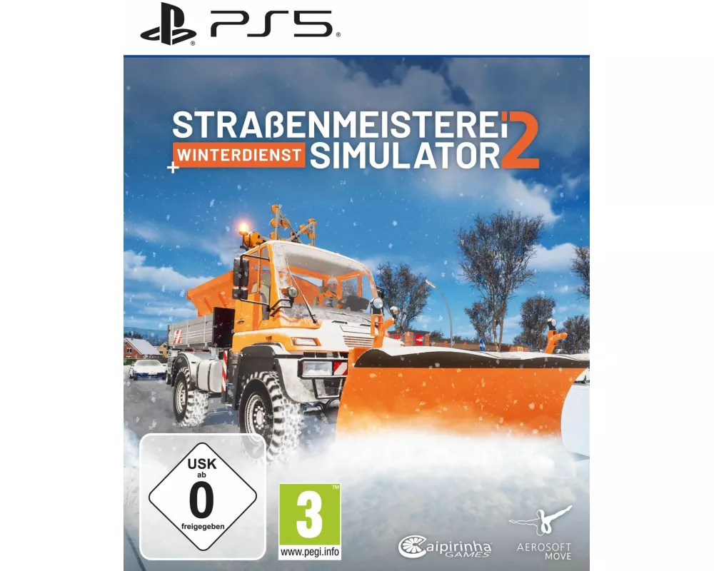 Straßenmeisterei Simulator 2 Winterdienst (PlayStation PS5)