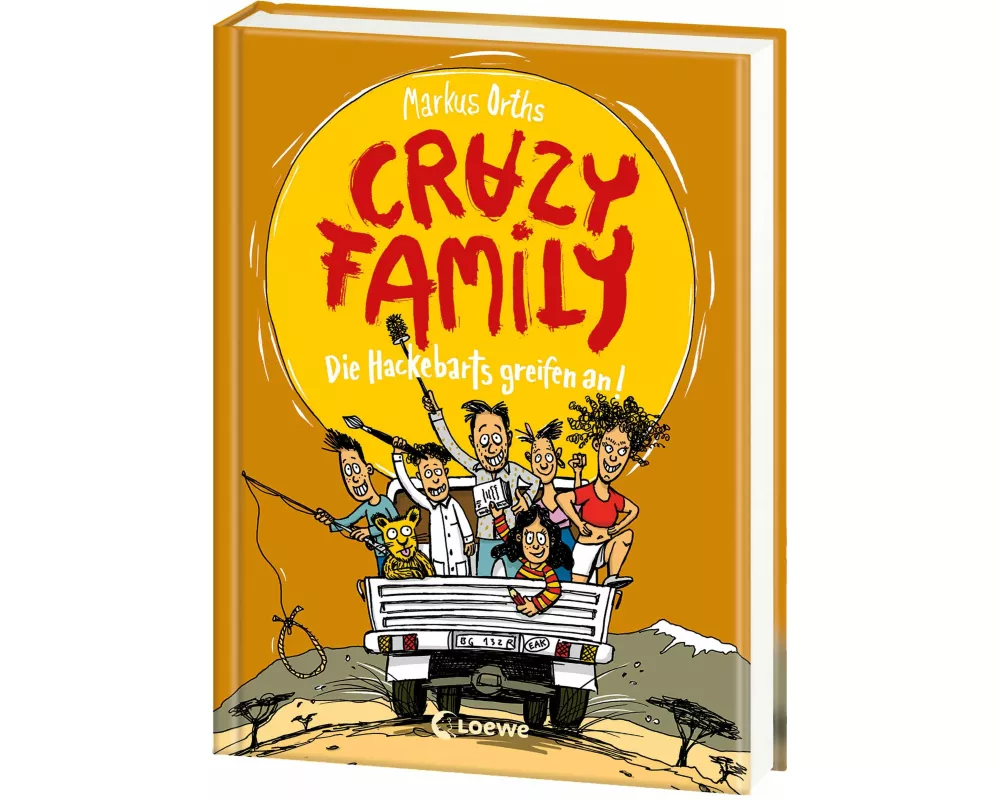Crazy Family (Band 3) - Die Hackebarts greifen an!