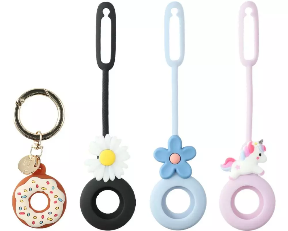 4smarts AirTag-Hüllen Set 4 Stück