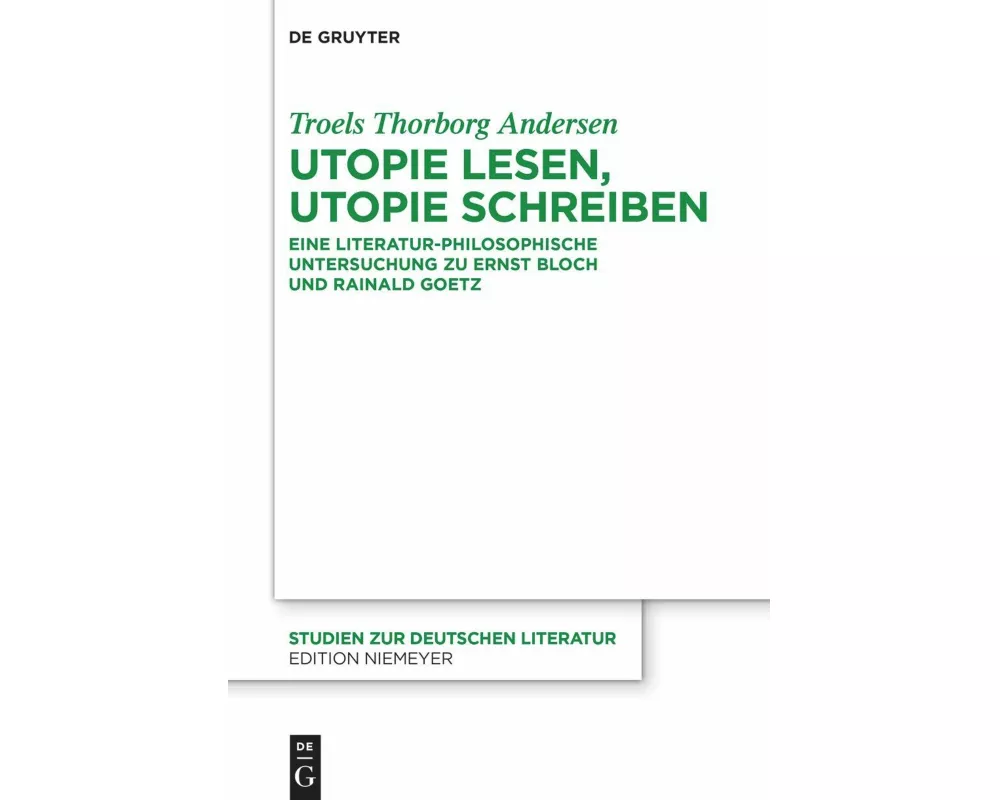 Utopie lesen, Utopie schreiben