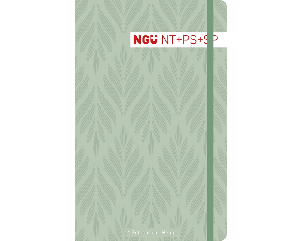 Neues Testament mit Psalmen und Sprüchen - Design-Edition grün