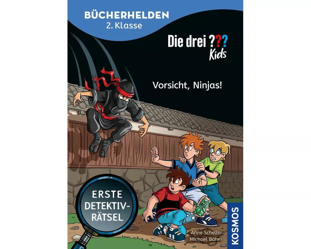 Die drei ??? Kids, Bücherhelden 2. Klasse, Vorsicht, Ninjas!
