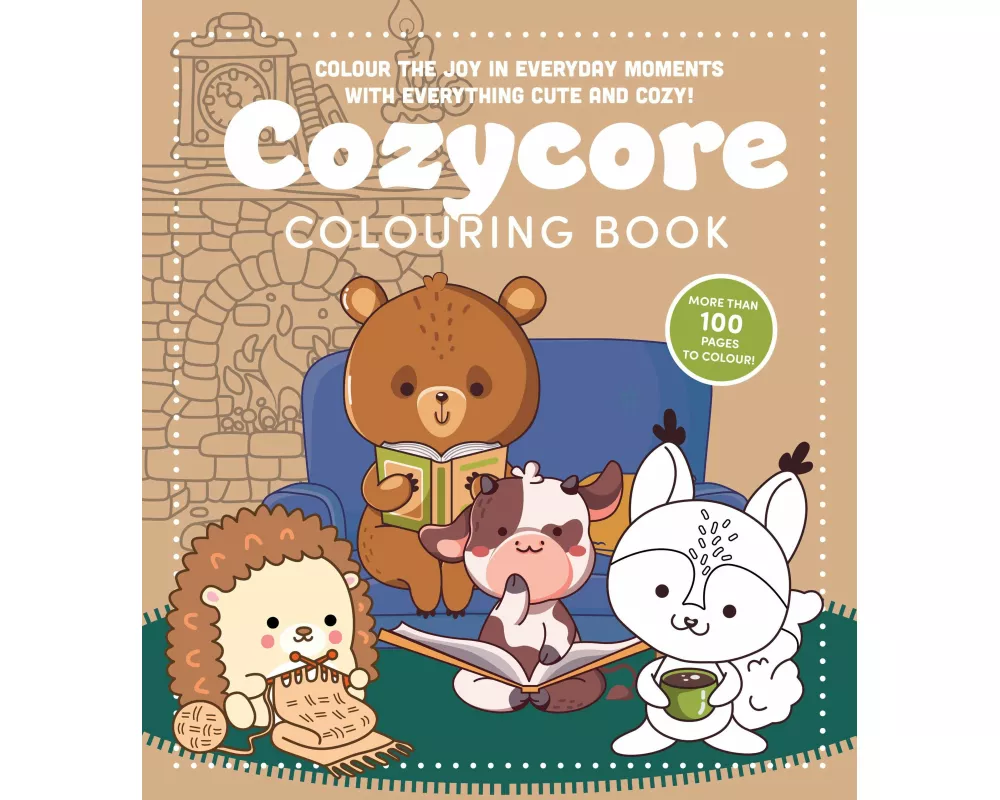 Cozycore Colouring Book