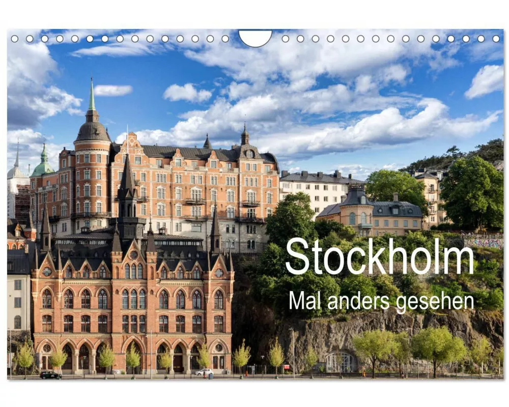 Stockholm - Mal anders gesehen (Wandkalender 2026 DIN A4 quer), CALVENDO Monatskalender