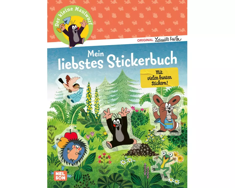 Der kleine Maulwurf: Mein liebstes Stickerbuch