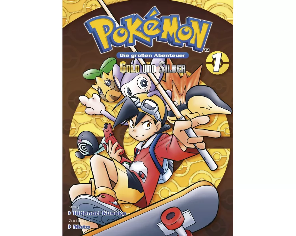 Pokémon - Die großen Abenteuer: Gold und Silber 01