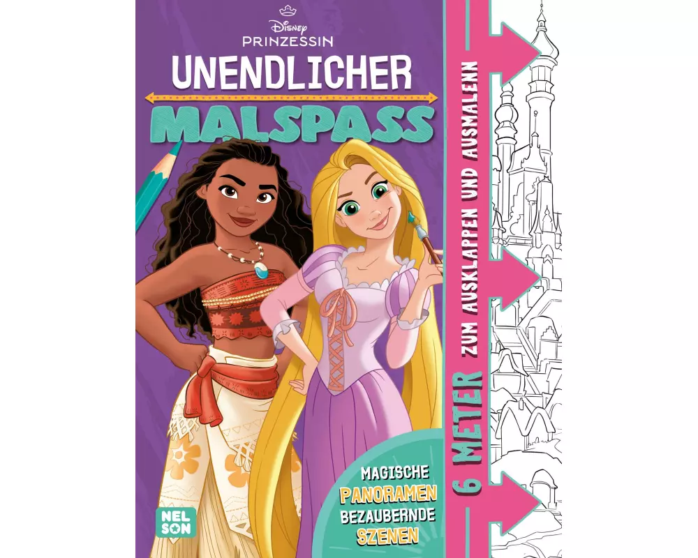 Disney Prinzessin: Unendlicher Malspaß