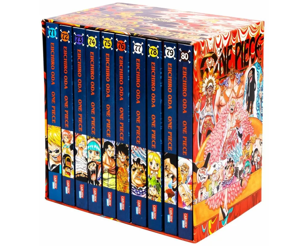 One Piece Sammelschuber 8: Dressrosa (inklusive Band 71-80)