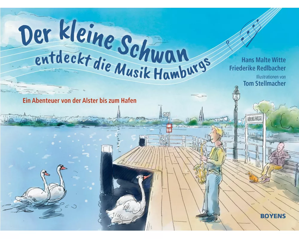 Der kleine Schwan entdeckt die Musik Hamburgs