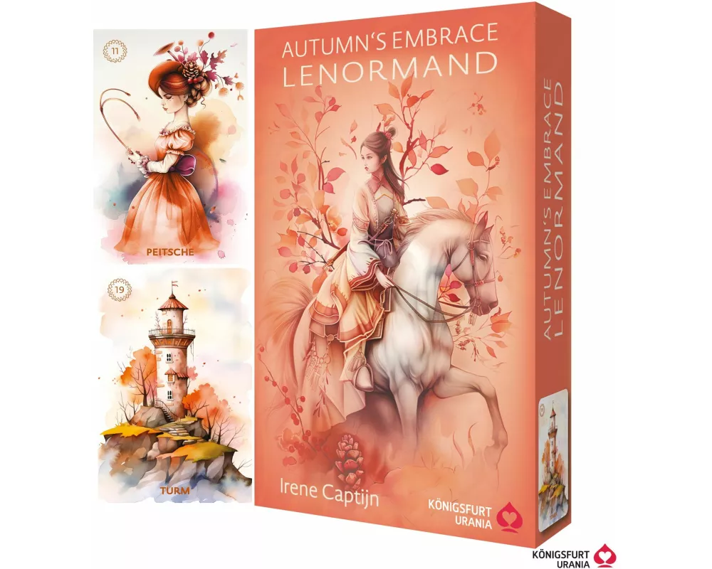 Autumn´s Embrace Lenormand DE - 38 Lenormand-Karten und Booklet
