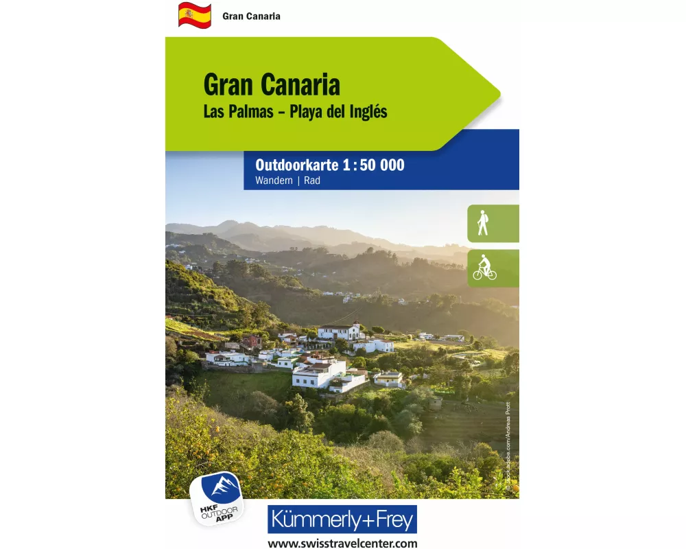 Kümmerly+Frey Outdoorkarte Gran Canaria 1:50.000