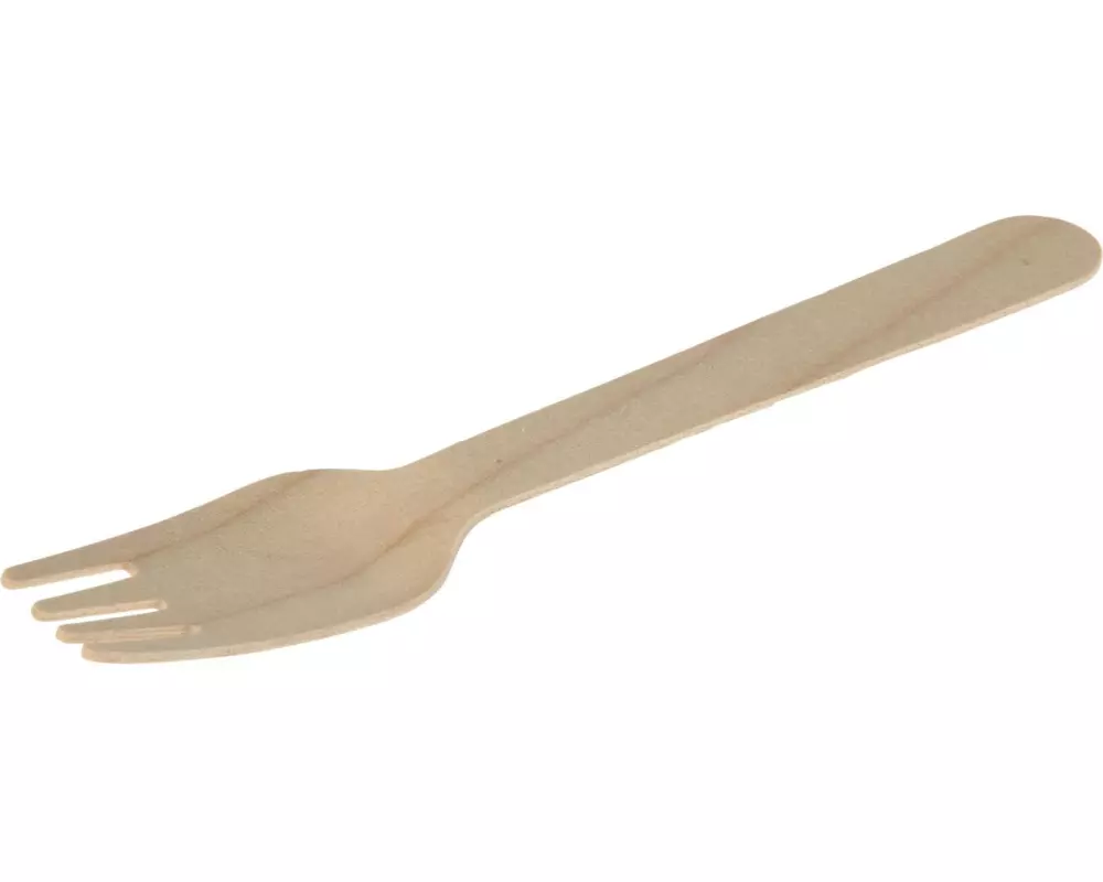 FURBER Einweg-Gabel 40 Stück, Braun