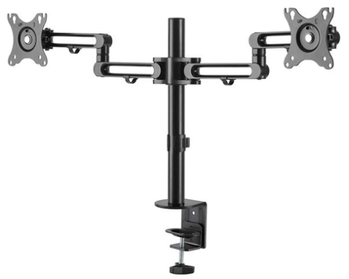 DESK MOUNT DUAL MONITOR ARM