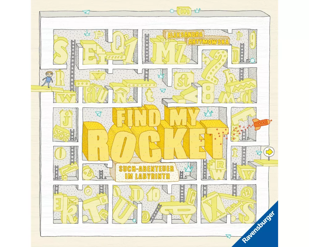 Find My Rocket: Such-Abenteuer im Labyrinth