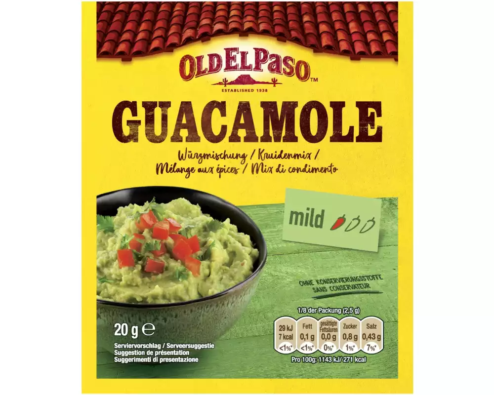 Old El Paso Guacamole Mix 20 g