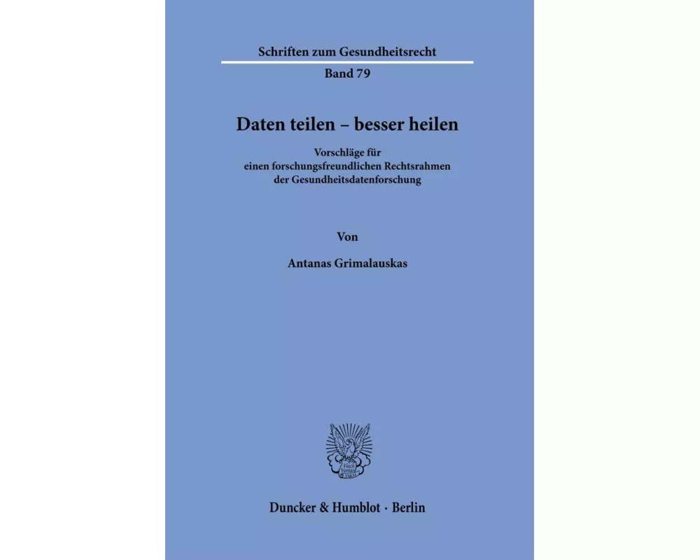 Daten teilen - besser heilen