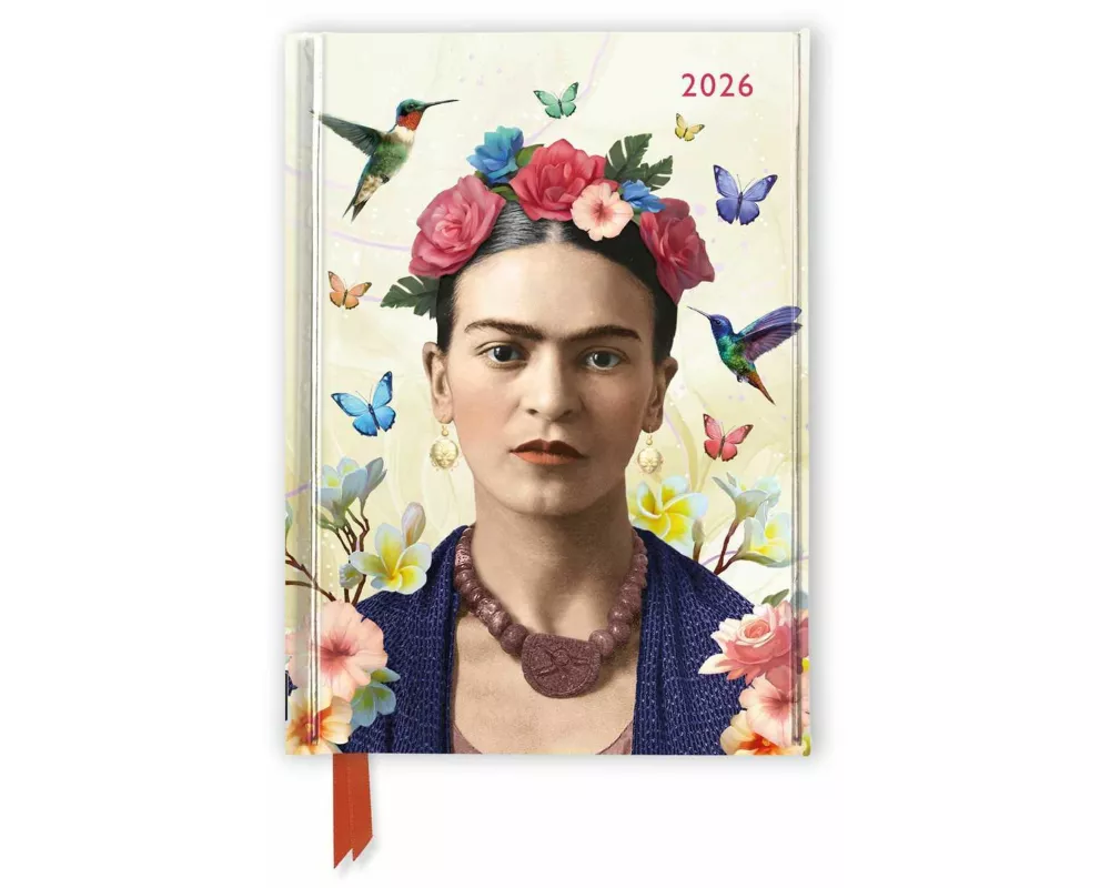 Frida Kahlo: Life of an Icon 2026 Luxury Pocket Diary Planner - Week to View