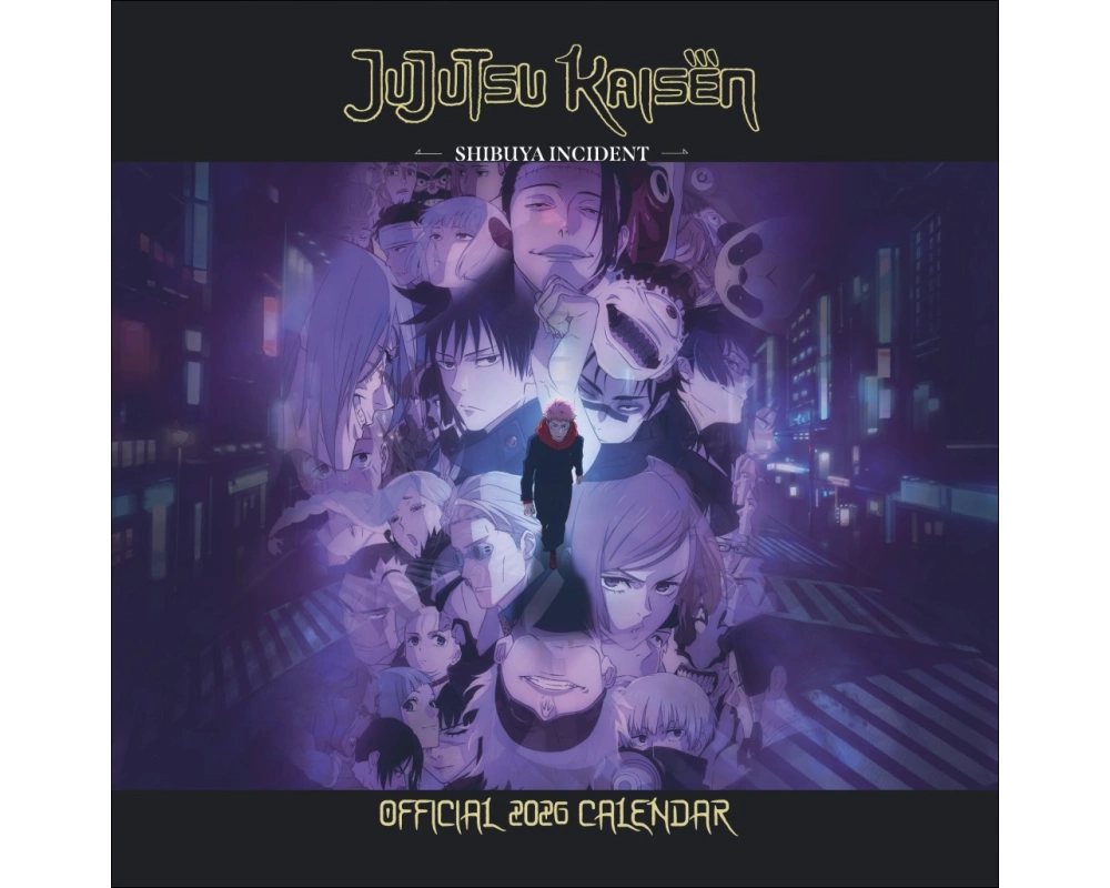 Jujutsu Kaisen Broschurkalender 2026