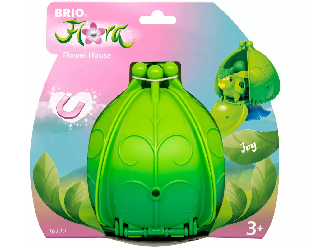 BRIO Flora - 36220 Ivys Blumenhaus | Spielset für endlosen fantasievollen Spielsßaß für Mädchen und Jungen ab 3 Jahren - wunderschönes Geschenk