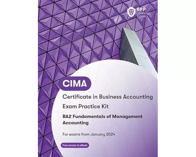 CIMA BA2 Fundamentals of Management Accounting