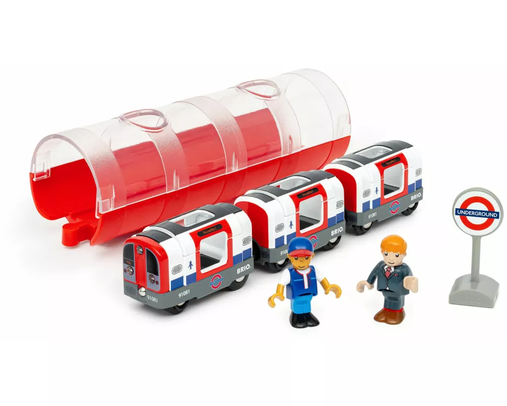 BRIO World - Londoner U-Bahn mit Licht und Sound