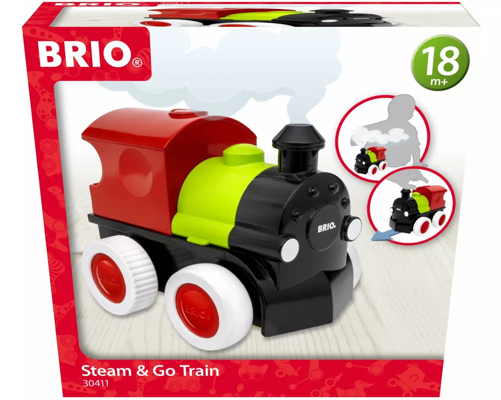 BRIO Infant/ Toddler - Push & Go Zug mit Dampf
