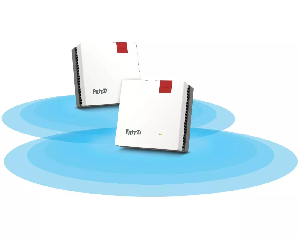 FRITZ! Repeater 1200 AX International + Wi-Fi Extender 1600