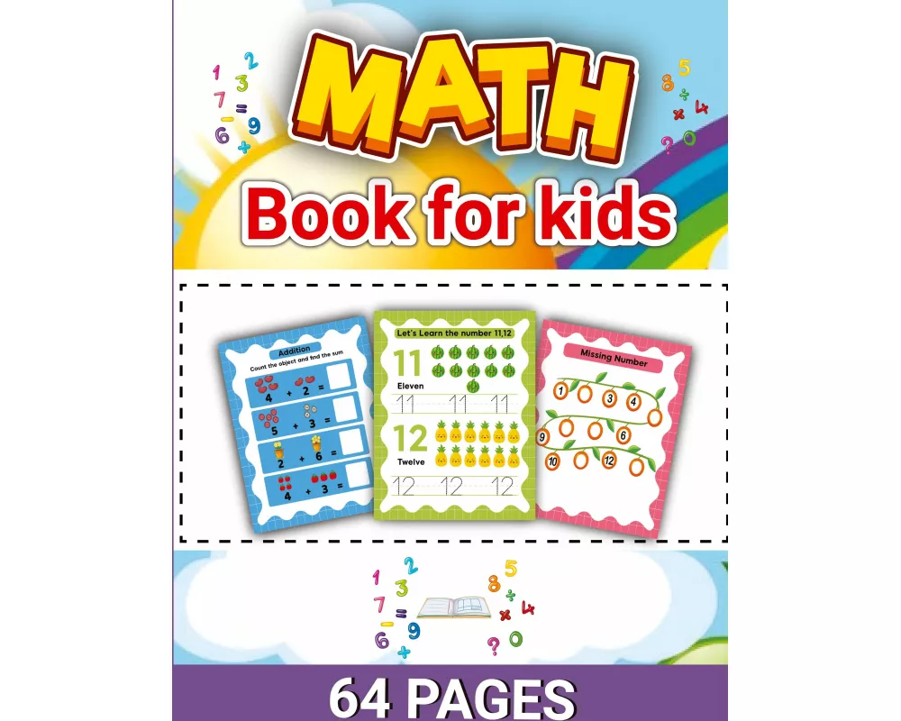Math Activity Book for Kids