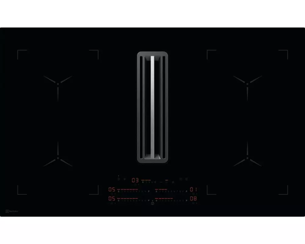 Electrolux Induktionskochfeld mit Abzug DMGL8372UO Rahmenlos