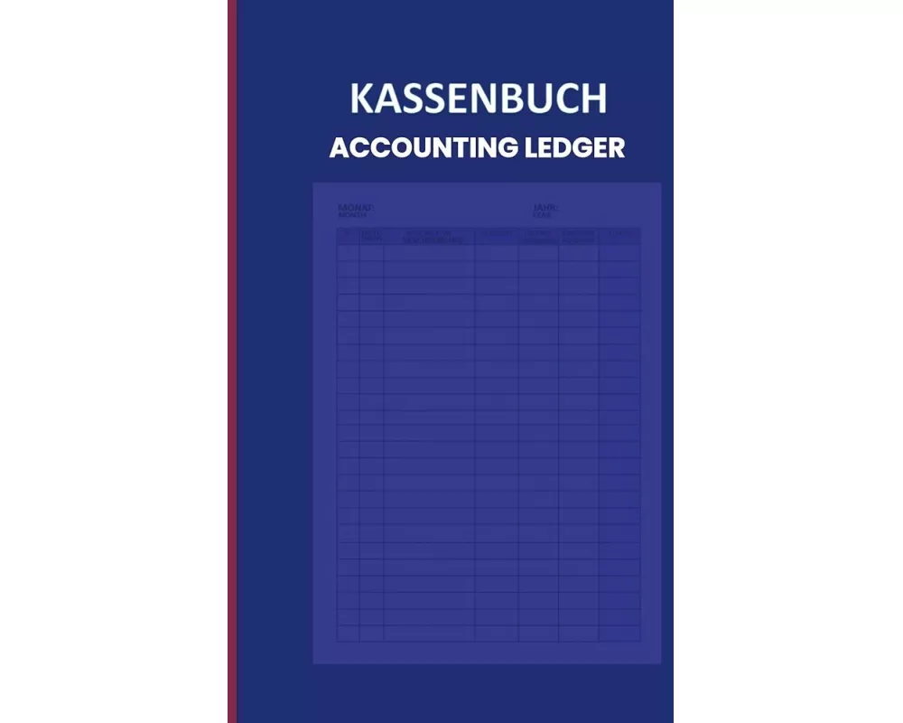 Kassenbuch für Kleinunternehmer, Vereine und auch als Haushaltsbuch geeignet